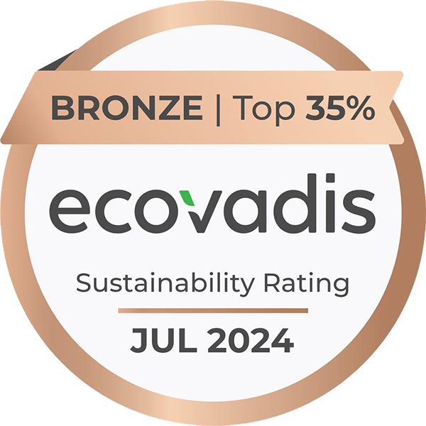 EcoVadis Bronze Sustainability Rating